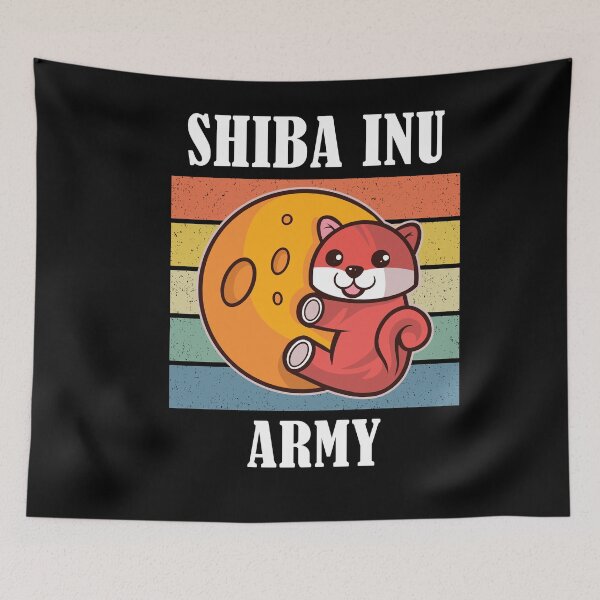 Item preview, Shiba Inu Coin Army Loading Millionaire designed and sold by Club7Studios.