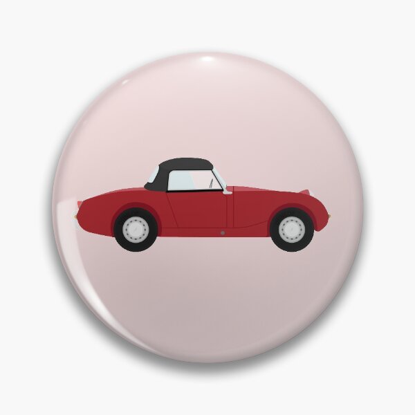 Item preview, Austin Healey Sprite MK1 'Frogeye/Bugeye' Sports Classic Car (Cherry Red) with Hardtop designed and sold by JHMimaging.