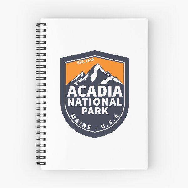 Item preview, Acadia National Park Maine USA Vintage Retro Travel Hiking, Camping Adventure Climbing Mountain designed and sold by tmartinezta.