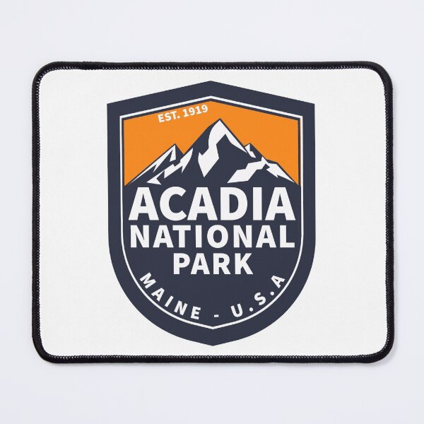 Item preview, Acadia National Park Maine USA Vintage Retro Travel Hiking, Camping Adventure Climbing Mountain designed and sold by tmartinezta.