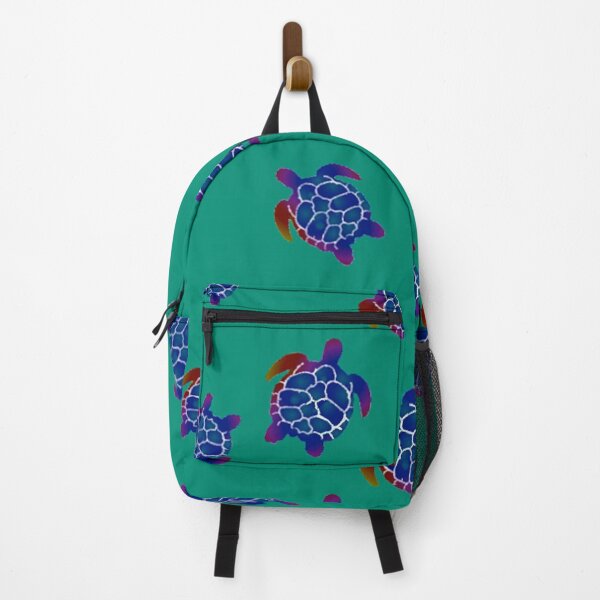 Item preview, Red blue purple sea turtles designed and sold by glowvim.