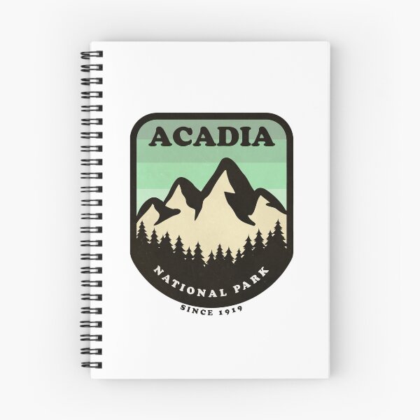 Item preview, Acadia National Park Maine USA Vintage Retro Travel Hiking, Camping Adventure Climbing Mountain designed and sold by tmartinezta.