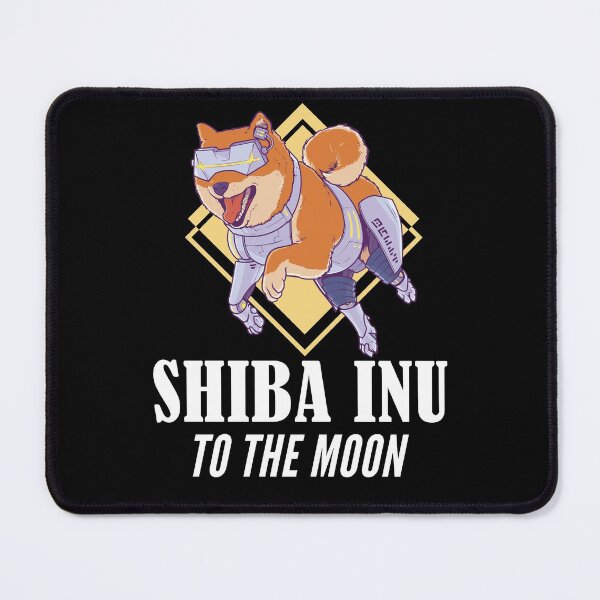 Item preview, Shiba Inu Coin To The Moon Shib Army designed and sold by Club7Studios.
