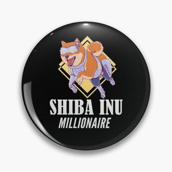 Item preview, Shiba Inu Coin Millionaire Shib Army designed and sold by Club7Studios.