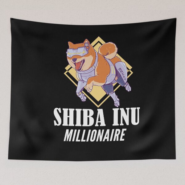 Item preview, Shiba Inu Coin Millionaire Shib Army designed and sold by Club7Studios.