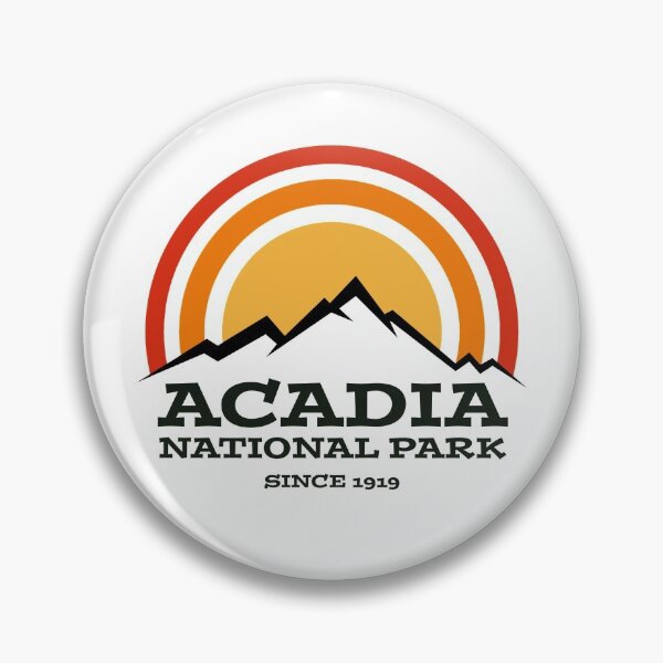 Item preview, Acadia National Park Maine USA Vintage Retro Travel Hiking, Camping Adventure Climbing Mountain designed and sold by tmartinezta.