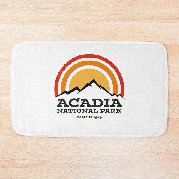 Item preview, Acadia National Park Maine USA Vintage Retro Travel Hiking, Camping Adventure Climbing Mountain designed and sold by tmartinezta.
