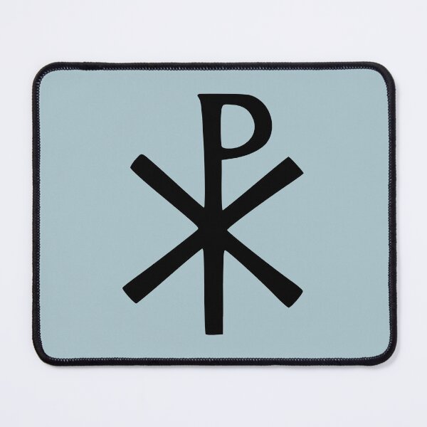 Item preview, Chi-Rho symbol cross designed and sold by IsisOsiris.