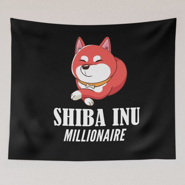 Item preview, Shiba Inu Coin Millionaire Shib Army designed and sold by Club7Studios.
