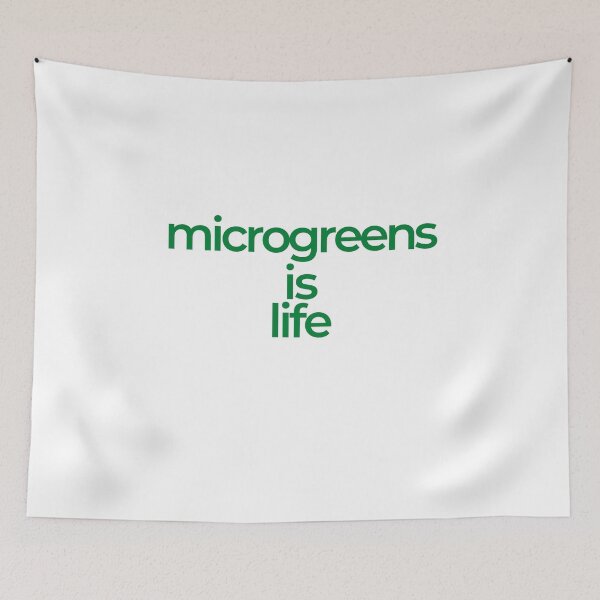 Item preview, Microgreens Is Life designed and sold by araeesha0315.