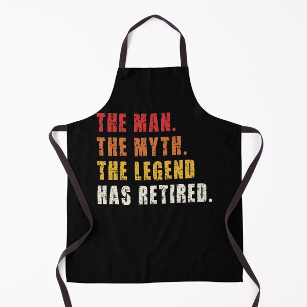 Item preview, The Man the Myth the Legend Has Retired | Vintage Funny Retirement designed and sold by Estrytee.
