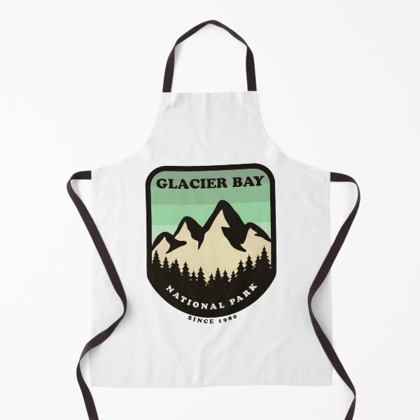 Item preview, Glacier Bay National Park Alaska USA Vintage Retro Travel Hiking, Camping Adventure Climbing Mountain designed and sold by tmartinezta.