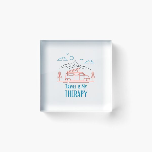 Item preview, Travel is MY Therapy designed and sold by DNPrints.