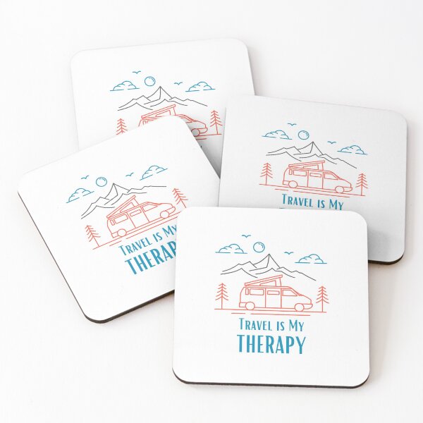 Item preview, Travel is MY Therapy designed and sold by DNPrints.
