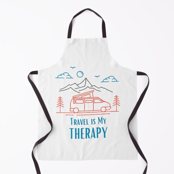 Item preview, Travel is MY Therapy designed and sold by DNPrints.