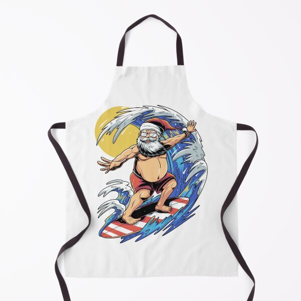 Item preview, Surfing Santa designed and sold by Meliafroggy.