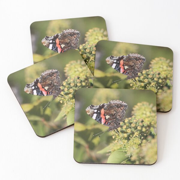 Item preview, Red Admiral Butterfly On Common Ivy designed and sold by SweepingShadows.
