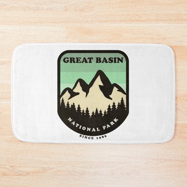 Item preview, Great Basin National Park Nevada USA Vintage Retro Travel Hiking, Camping Adventure Climbing Mountain designed and sold by tmartinezta.