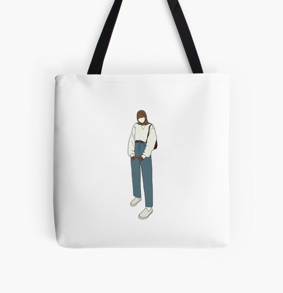 Cute Muslimah Bag Shoulder Niqabi Bag Muslimah Hijab Bag Islamic Gift for Her