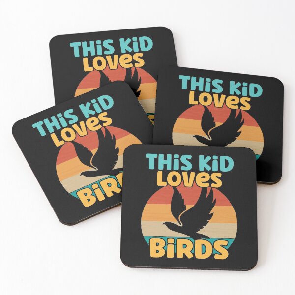 Artikelvorschau, Kids This Kid Loves Birds - Vogelliebhaber-Grafik entworfen und verkauft von theodoros20.