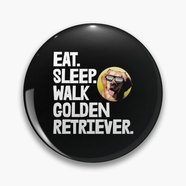 Item preview, Eat. Sleep. Walk Golden Retriever. designed and sold by Bendthetrend.