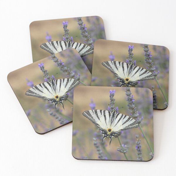 Item preview, Scarce Swallowtail Butterfly On Lavender designed and sold by SweepingShadows.