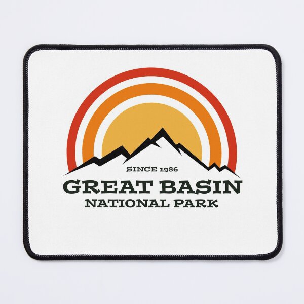 Item preview, Great Basin National Park Nevada USA Vintage Retro Travel Hiking, Camping Adventure Climbing Mountain designed and sold by tmartinezta.