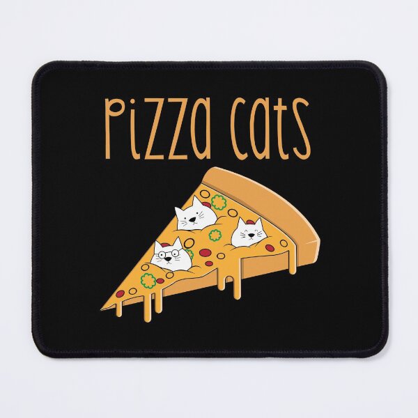 Item preview, Pizza Cats - Cat and Pizza product, Funny Kitty Tee designed and sold by theodoros20.