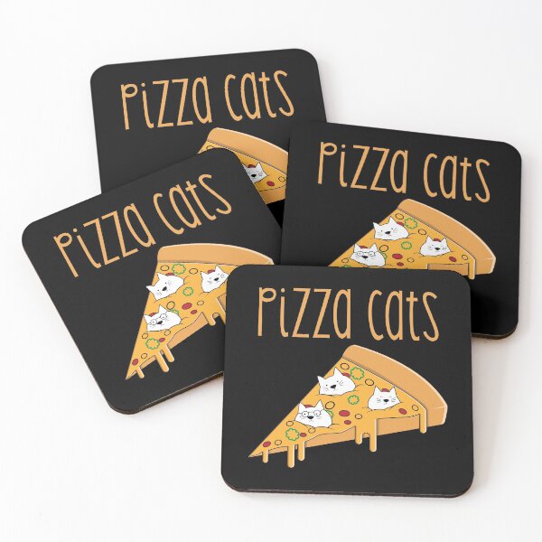 Item preview, Pizza Cats - Cat and Pizza product, Funny Kitty Tee designed and sold by theodoros20.