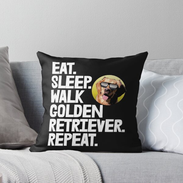 Item preview, Eat. Sleep. Walk Golden Retriever. designed and sold by Bendthetrend.