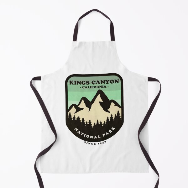 Item preview, Kings Canyon National Park California USA Vintage Retro Travel Hiking, Camping Adventure Climbing Mountain designed and sold by tmartinezta.