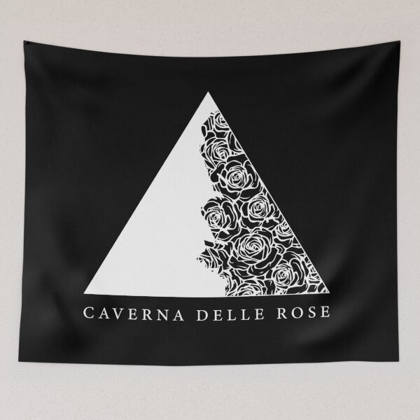 Item preview, Caverna delle Rose Logo White 2nd version designed and sold by Caverna delle Rose.