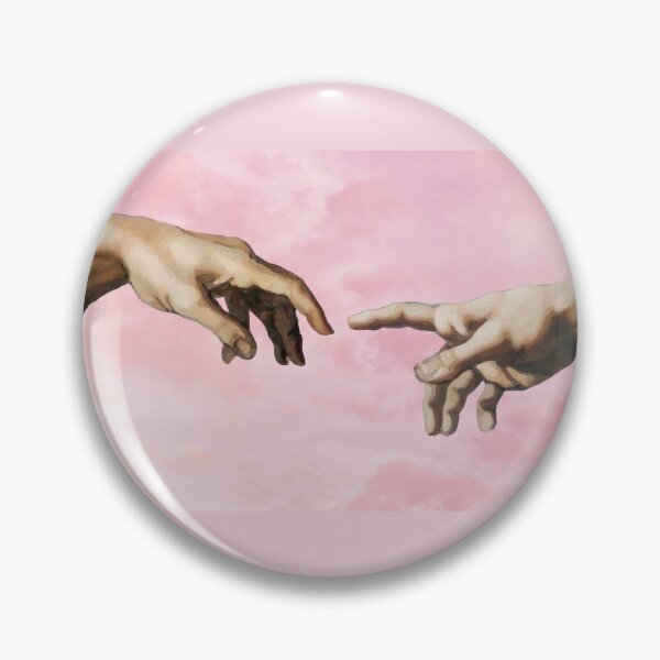 Item preview, The creation of Adam - Pink designed and sold by Pride Art.