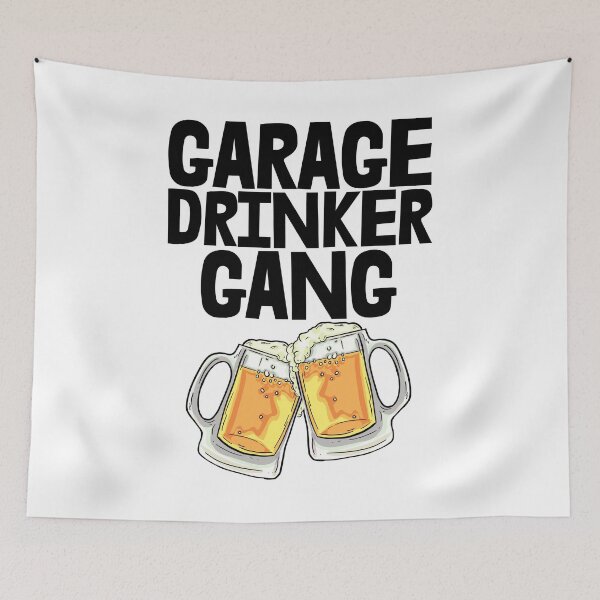Item preview, Garage Drinking Gang designed and sold by Bendthetrend.