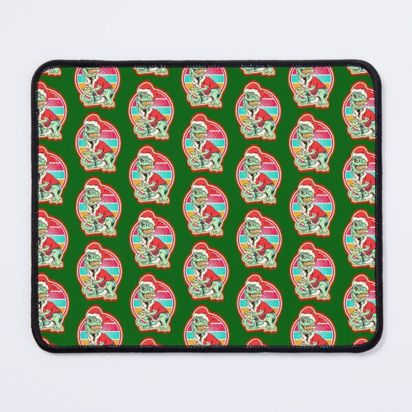 Item preview, Retro T Rex Santa Claus designed and sold by WoodburyLake.