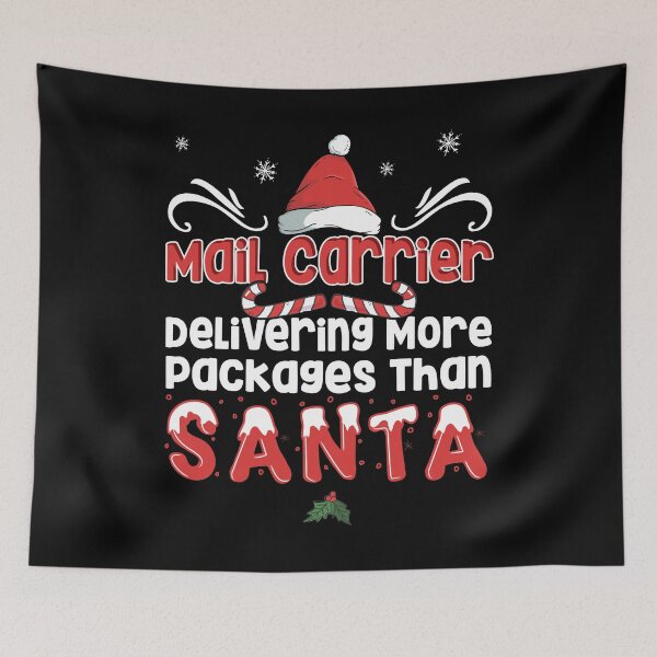 Item preview, Mail Carrier Delivery - Funny Christmas Santa lover X-mas print designed and sold by theodoros20.