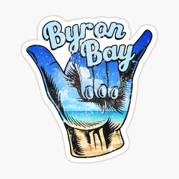 Item preview, Byron Bay shaka. Byron Bay surfing designed and sold by chrlalexandru.