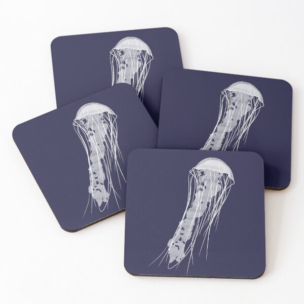 Item preview, Black Sea Nettle - Line and Watercolour designed and sold by Arkneer.