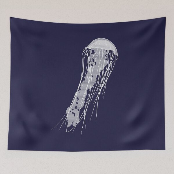 Item preview, Black Sea Nettle - Line and Watercolour designed and sold by Arkneer.