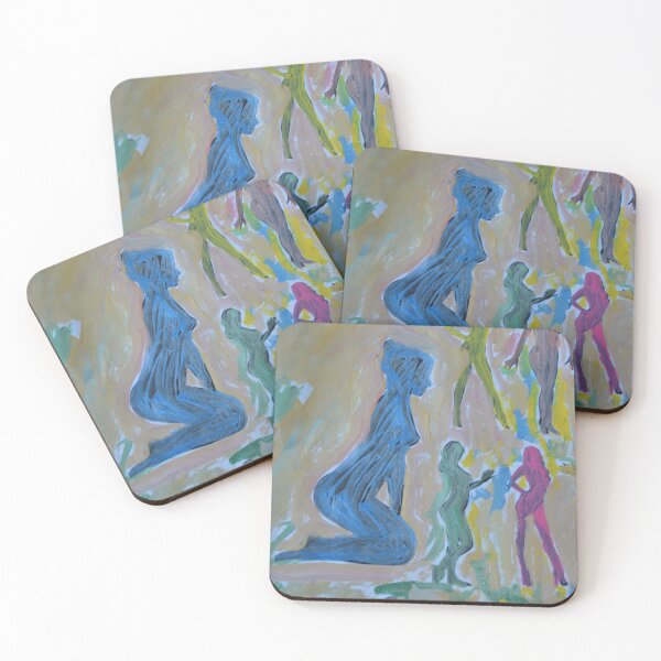 Item preview, Pinky Blue Silhouettes designed and sold by BBBango.
