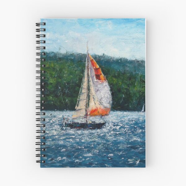 Item preview, Sailboat painting designed and sold by Amanda Teel.