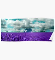 Utopia - Purple Landscape Poster