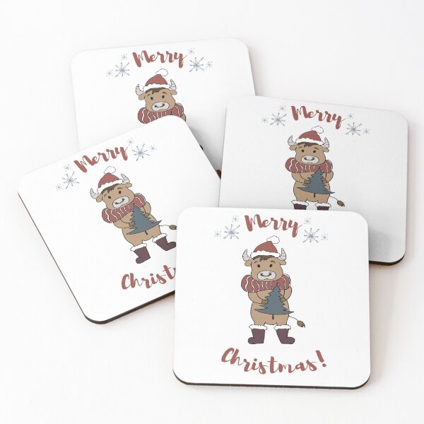 Item preview, Christmas Scandinavian Bull designed and sold by DiverseMerch.