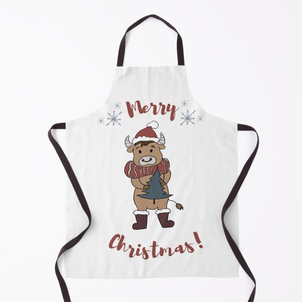 Item preview, Christmas Scandinavian Bull designed and sold by DiverseMerch.