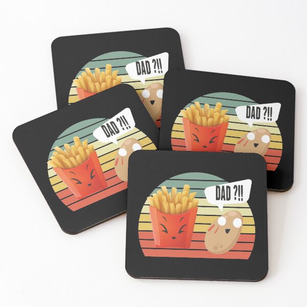 Item preview, Dad Potato Joke French Fries Vegan power, Vegetarian gift idea mom gift Vintage  designed and sold by justbejoker.