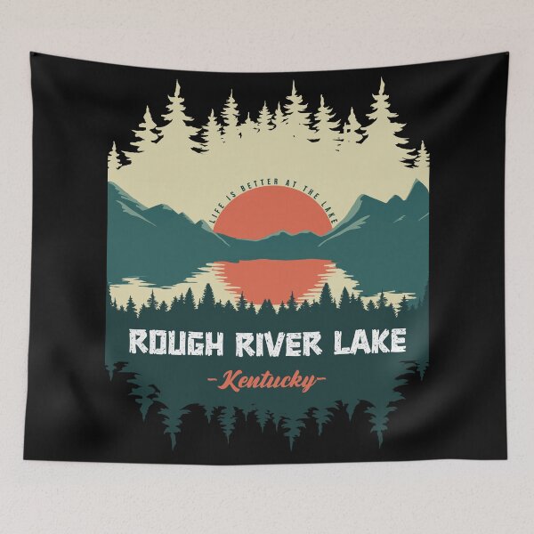 Item preview, Retro Rough River Lake Kentucky designed and sold by Friday NightCo.