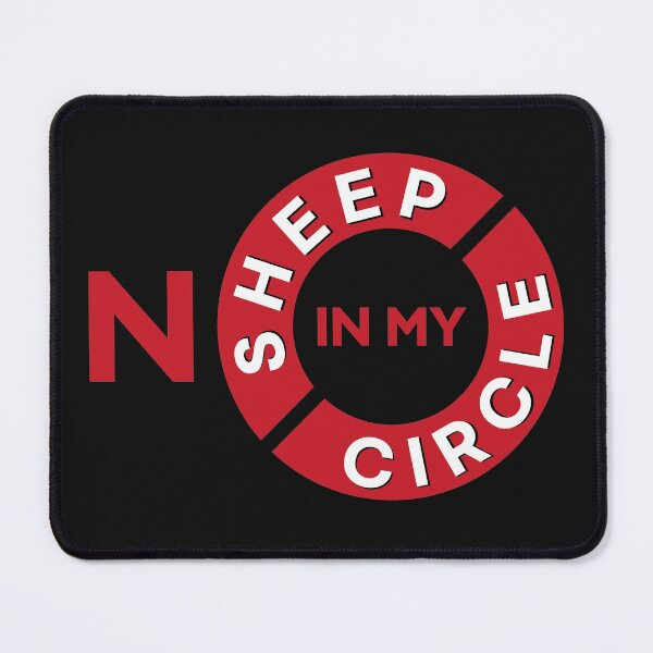 Item preview, No Sheep In My Circle designed and sold by Macer.