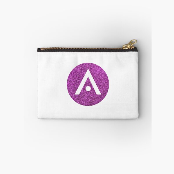 Item preview, Dark Pink Glitter Aveda Logo designed and sold by Dalaura.