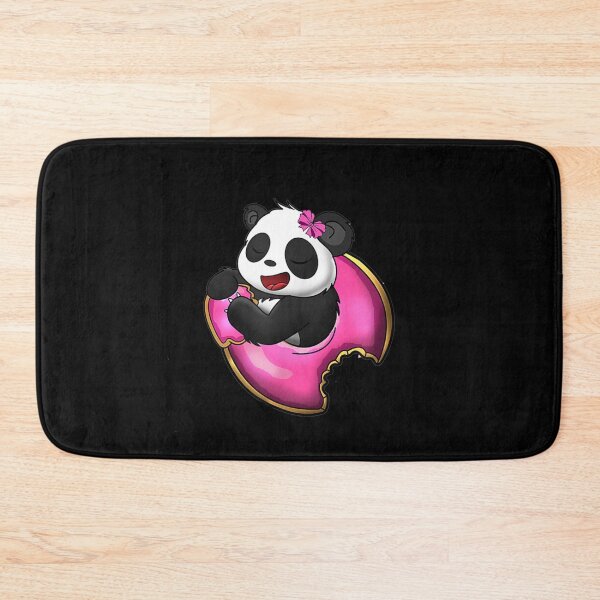 Item preview, Panda Bear Donut Girl Panda Lovers designed and sold by theDlab.