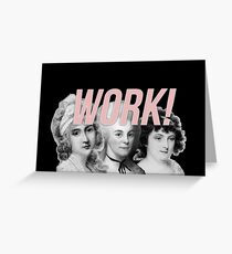werk Greeting Card